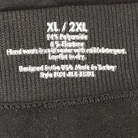 Preggo Leggings Black Maternity Capri, Crop, Style PL01 Size XL to 2XL (NWT) - Picture 9 of 9